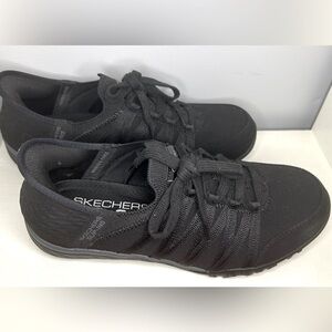 Sketchers Slip-ins Black Excellent Condition